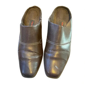 Flexi sole open back shoes women size 8W